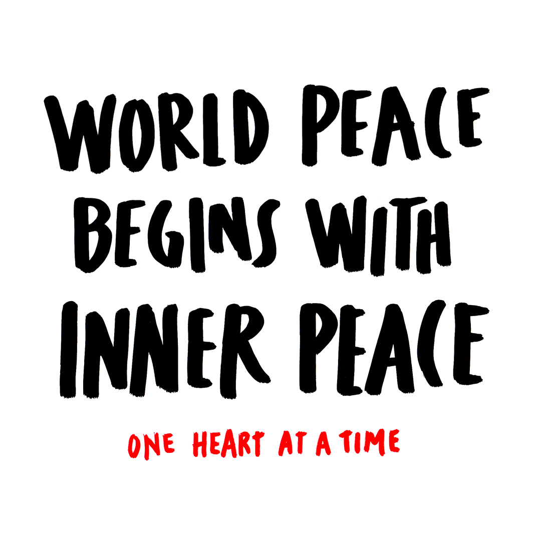 World Peace begins with inner peace. Marie Reig Florensa. Heart-based Leadership Executive coach and humanist.