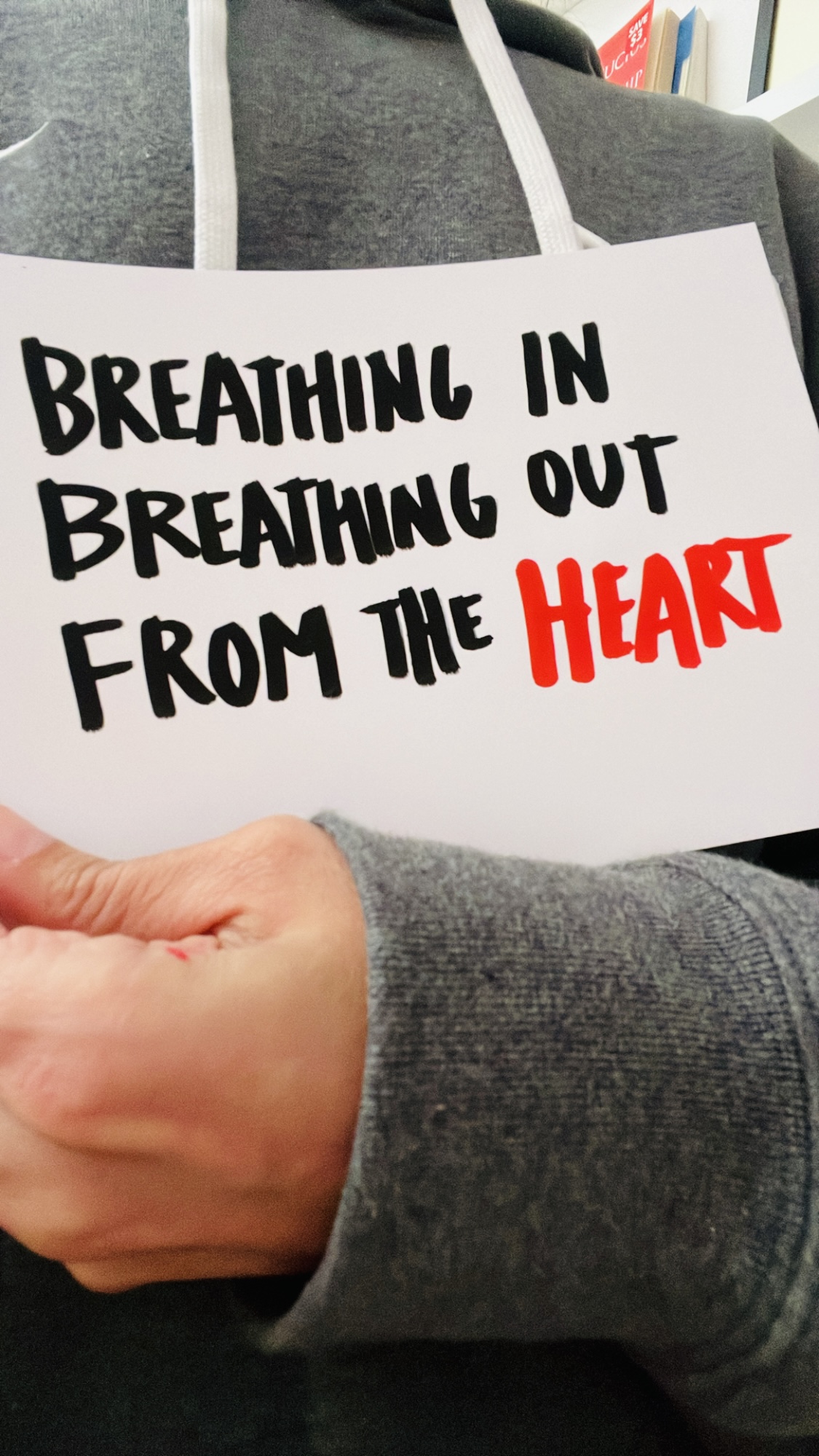 Breathing in Breathing out From the heart Marie Reig Florensa Heart-based Leadership Expert