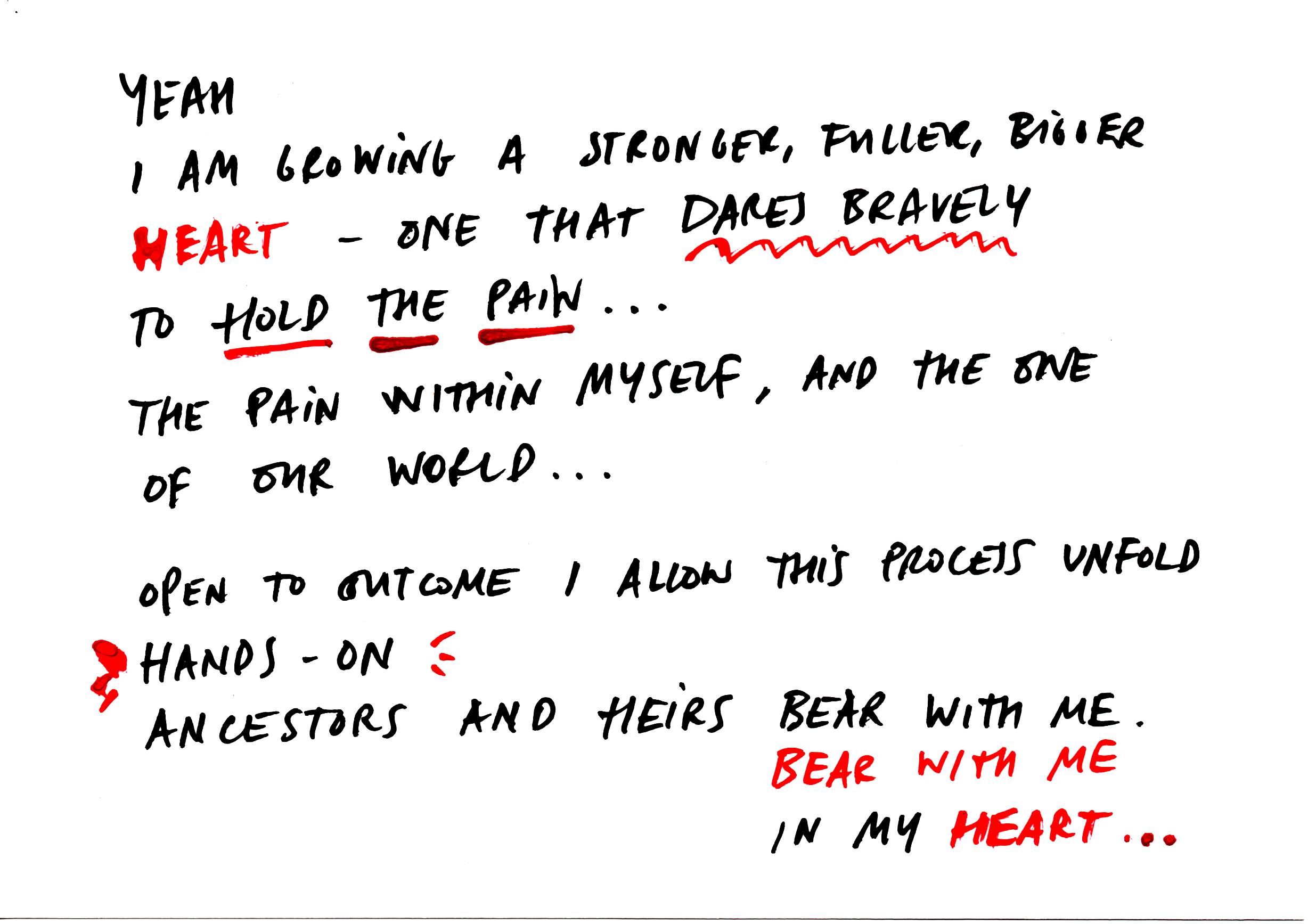 What breaks my heart? Marie Reig Florensa on conflict and the inner critic - from the heart